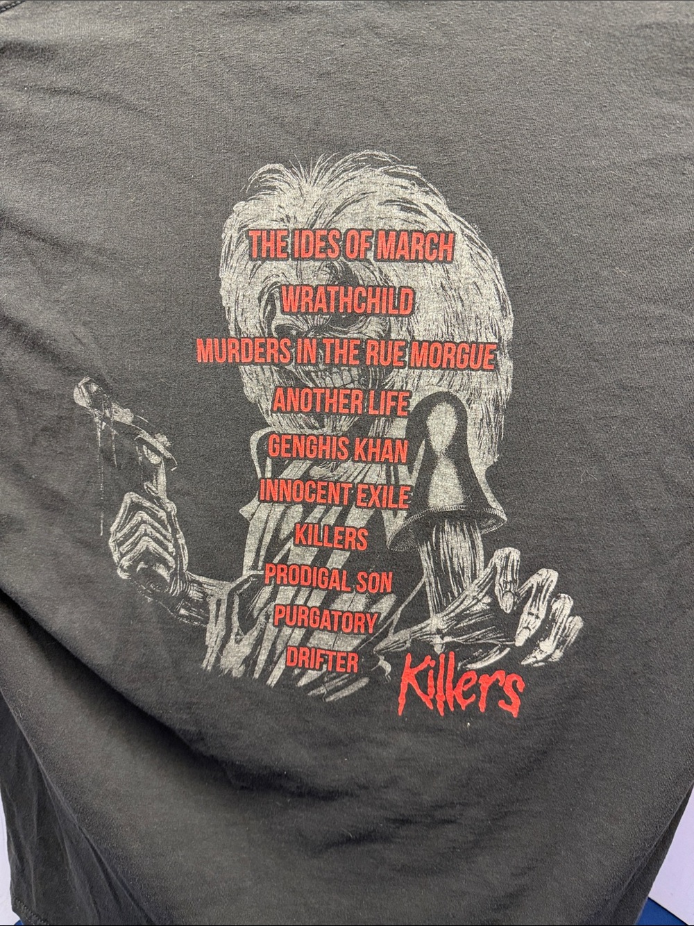 Iron Maiden 'Killers' Black Long Sleeve Band Tee 2021 - Picture 5 of 5